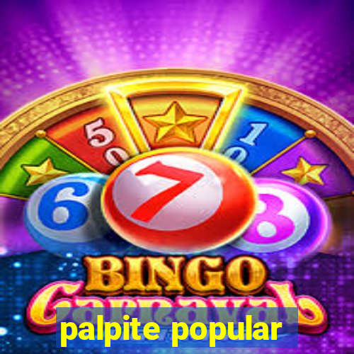 palpite popular